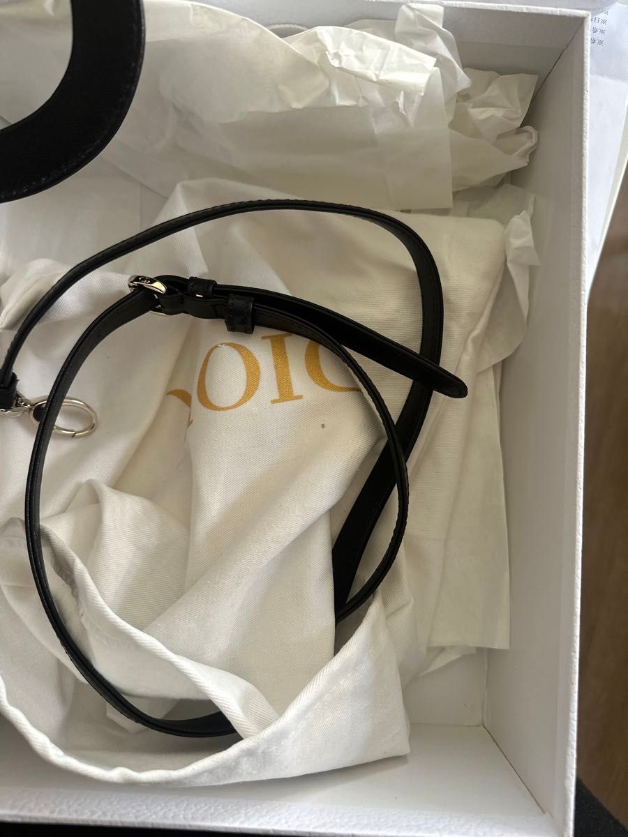 Dior レディディオール ハンドバッグ クリスチャンディオール Christian ゴールド金具 バッグ ディオール ブラック