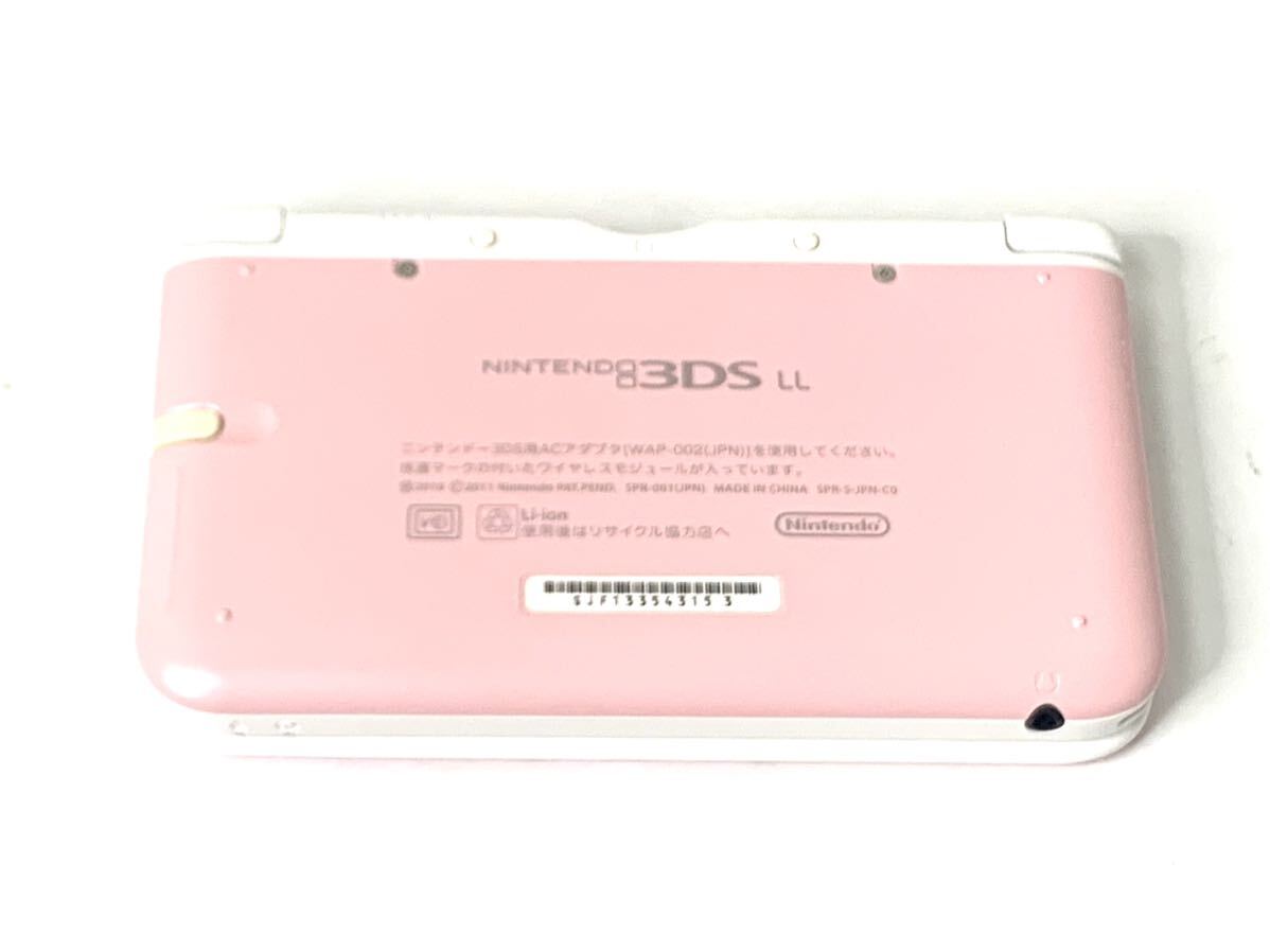 NINTENDO 3DSLL Nintendo 3DSLL pink / white SPR-001 the first period . settled 
