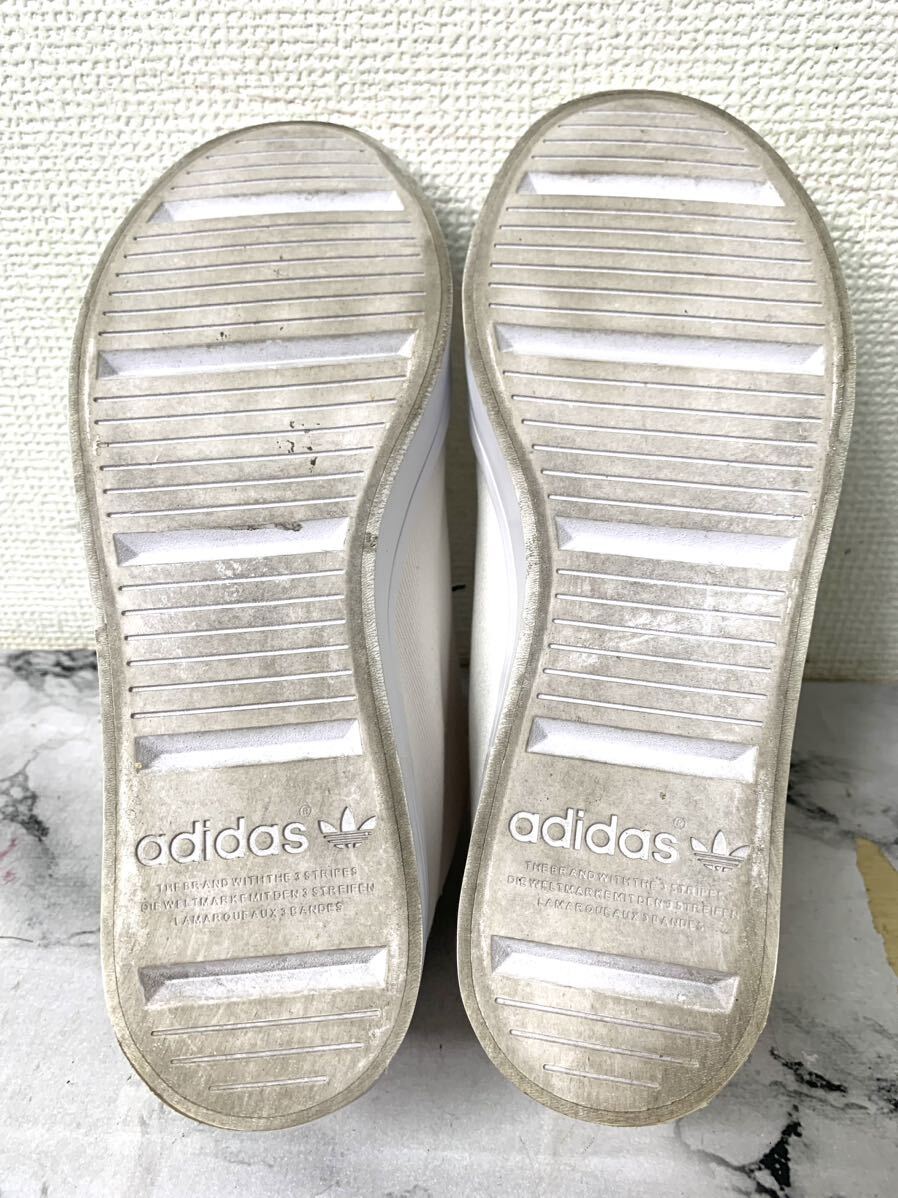 ☆美品☆adidas/アディダス ヒールスニーカー ホワイト 22.5cm レディース_画像6