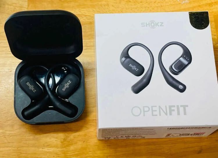 Open Fit OPEN FIT ワイヤレスイヤホン Black ブラック Shokz ショックス オープンフィット 黒OpenFit ワイヤレスイヤホン Black ブラック の画像3