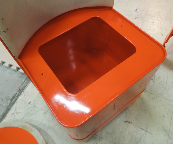  Space Age пластик туалетный столик Silvi Fanini Fain S.P.A Италия производства orange Mid-century мебель Sapporo город Shindouhigashi магазин 