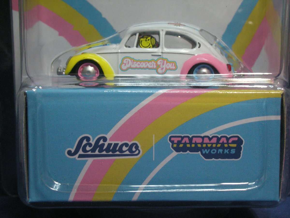 TARMACWORKS × Schuco 1/64 フォルクスワーゲン Beetle Mr. Men Little Miss 完成品_画像3