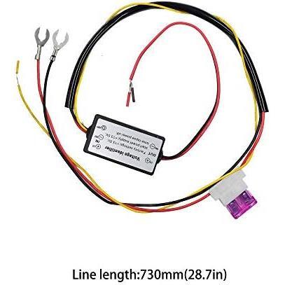 ★1本★ デイライト LED 自動点灯ユニット コントローラー 12V 24W エンジンON時で点灯 減光機能付 ポジション フォグランプ_画像4