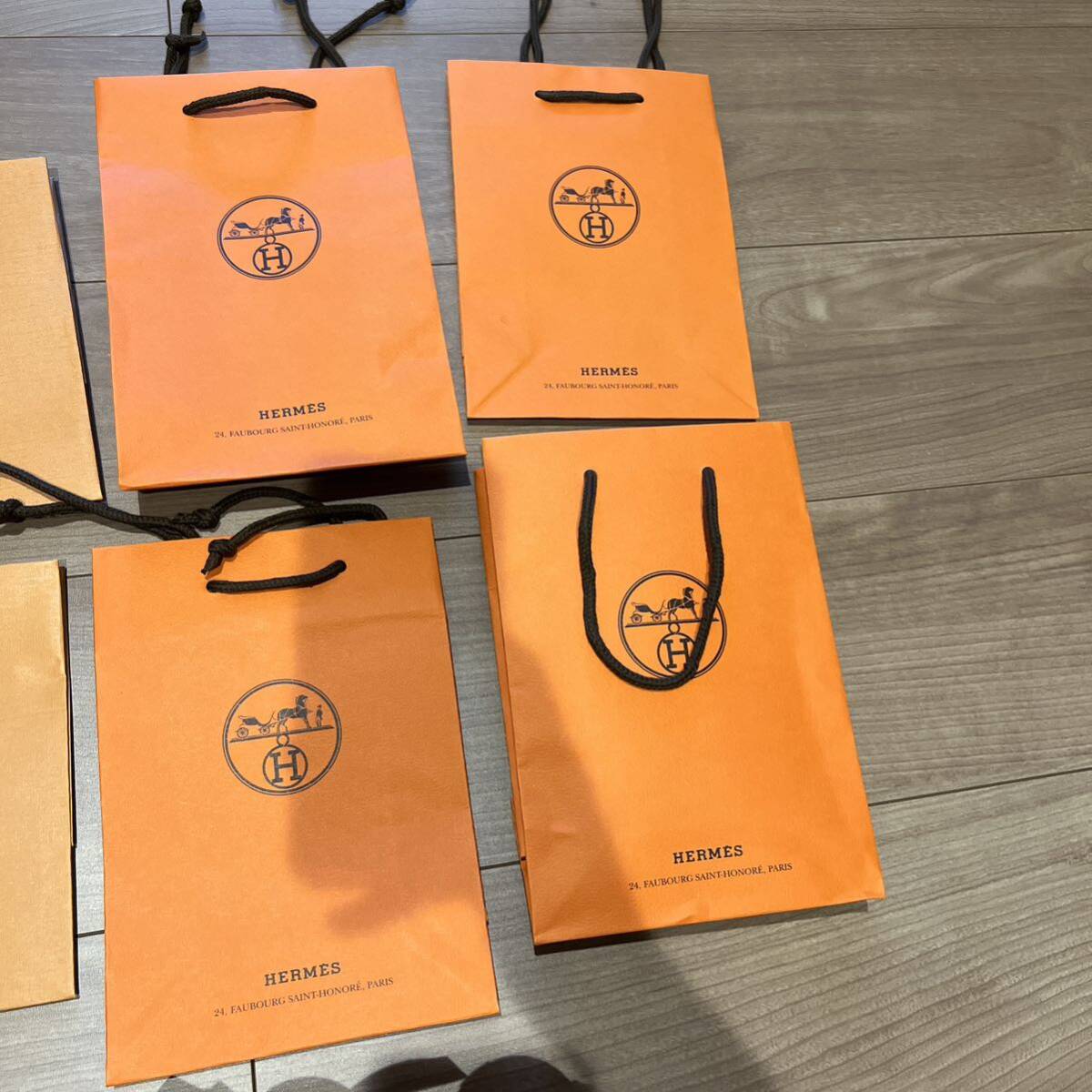 ルイヴィトン エルメス ショッパー 空箱 紙袋 ショップ袋 VUITTON HERMES _画像3