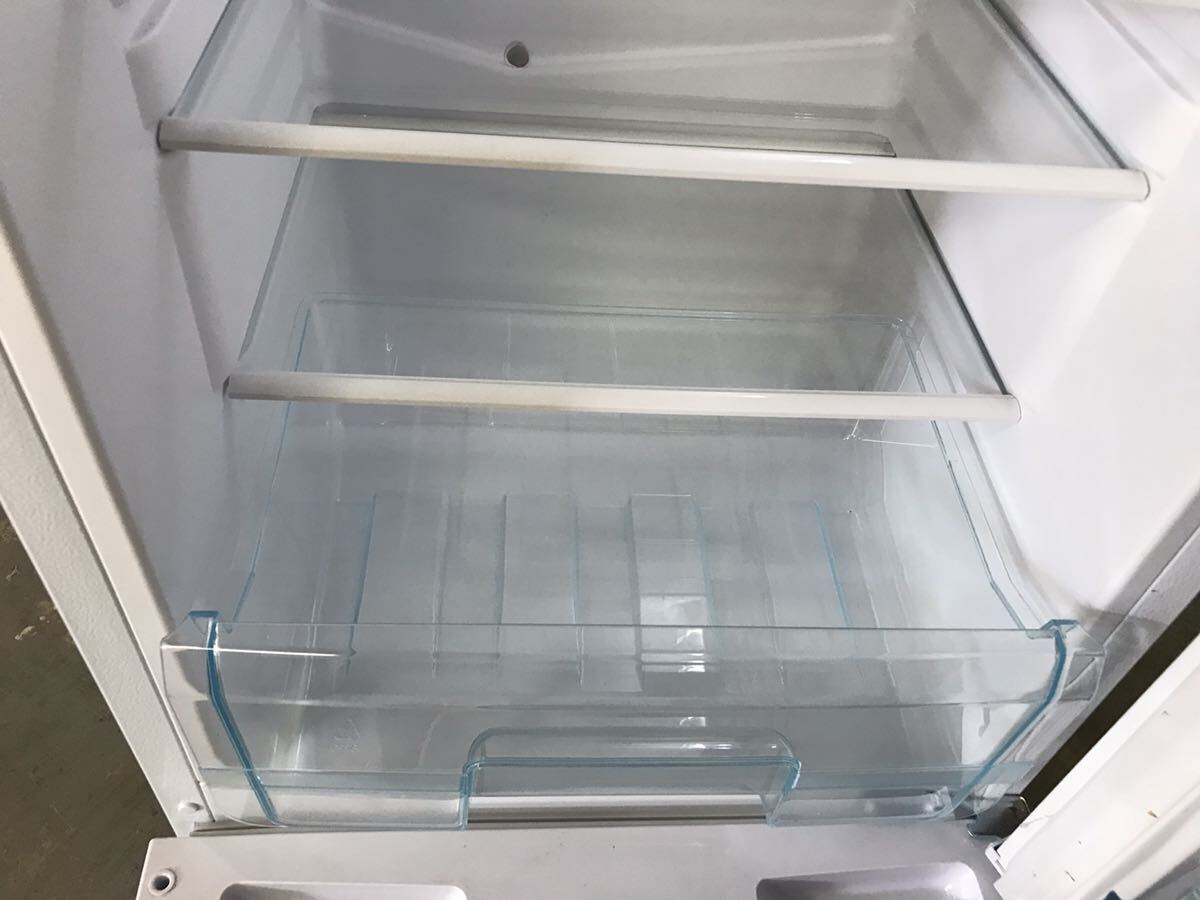【美品】IRIS OHYAMA アイリスオーヤマ ノンフロン冷凍冷蔵庫 AF162-W 2ドア冷蔵庫 ホワイト 162L 2022年製　直接引き取り可　_画像5