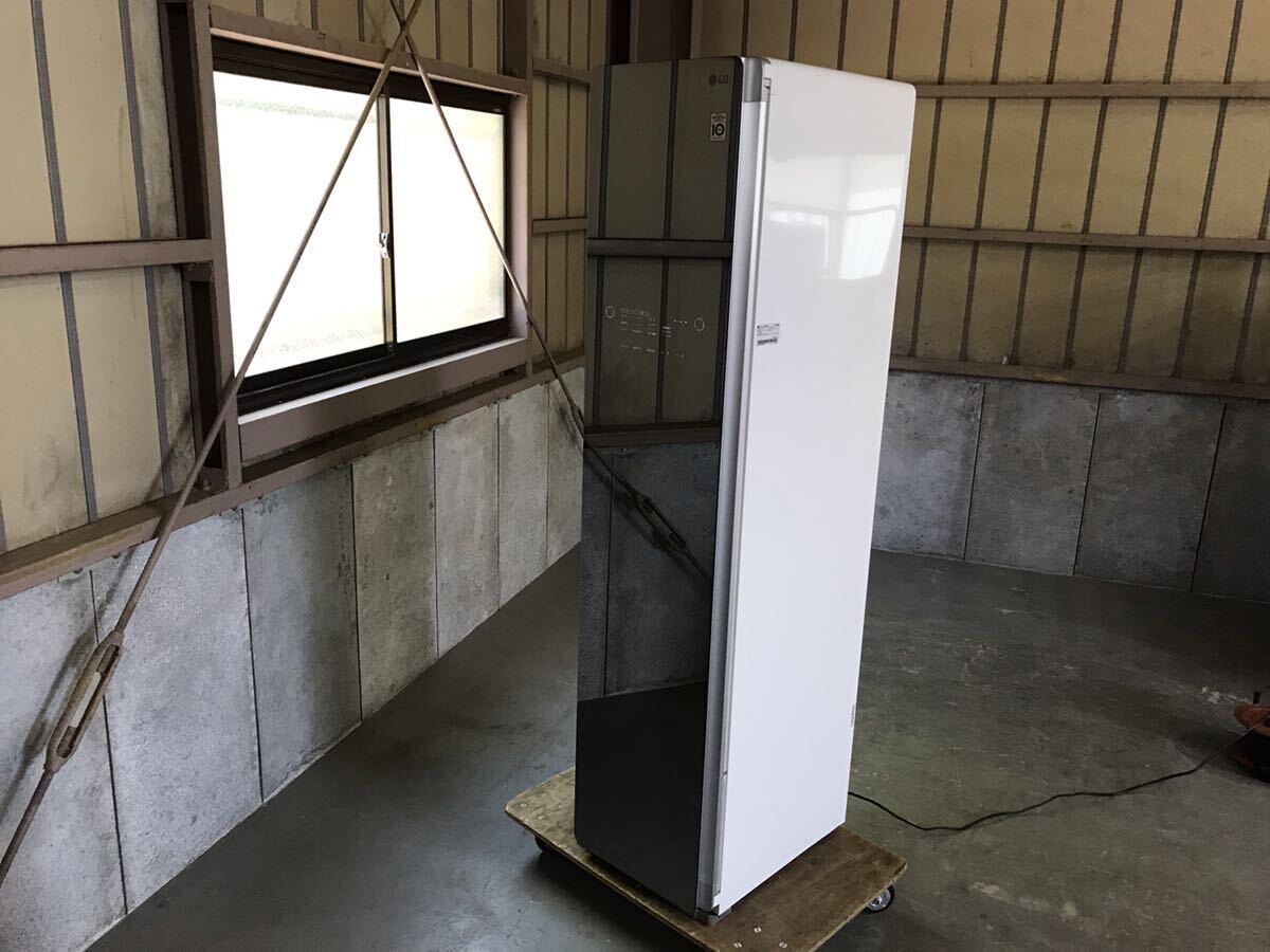 【超美品】LG 電気乾燥機　S3MF Styler スタイラー 2019年製　ミラー 除菌 消臭 除湿 低温乾燥 クローゼット型 直接引き取り可　(TS)_画像1