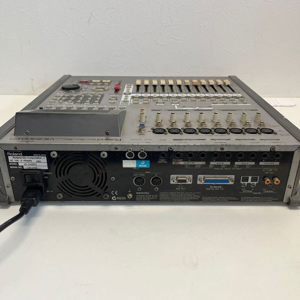 1 jpy start Roland multitrack recorder VS-2400CD Roland digital Studio sound equipment recording Studio equipment recording 