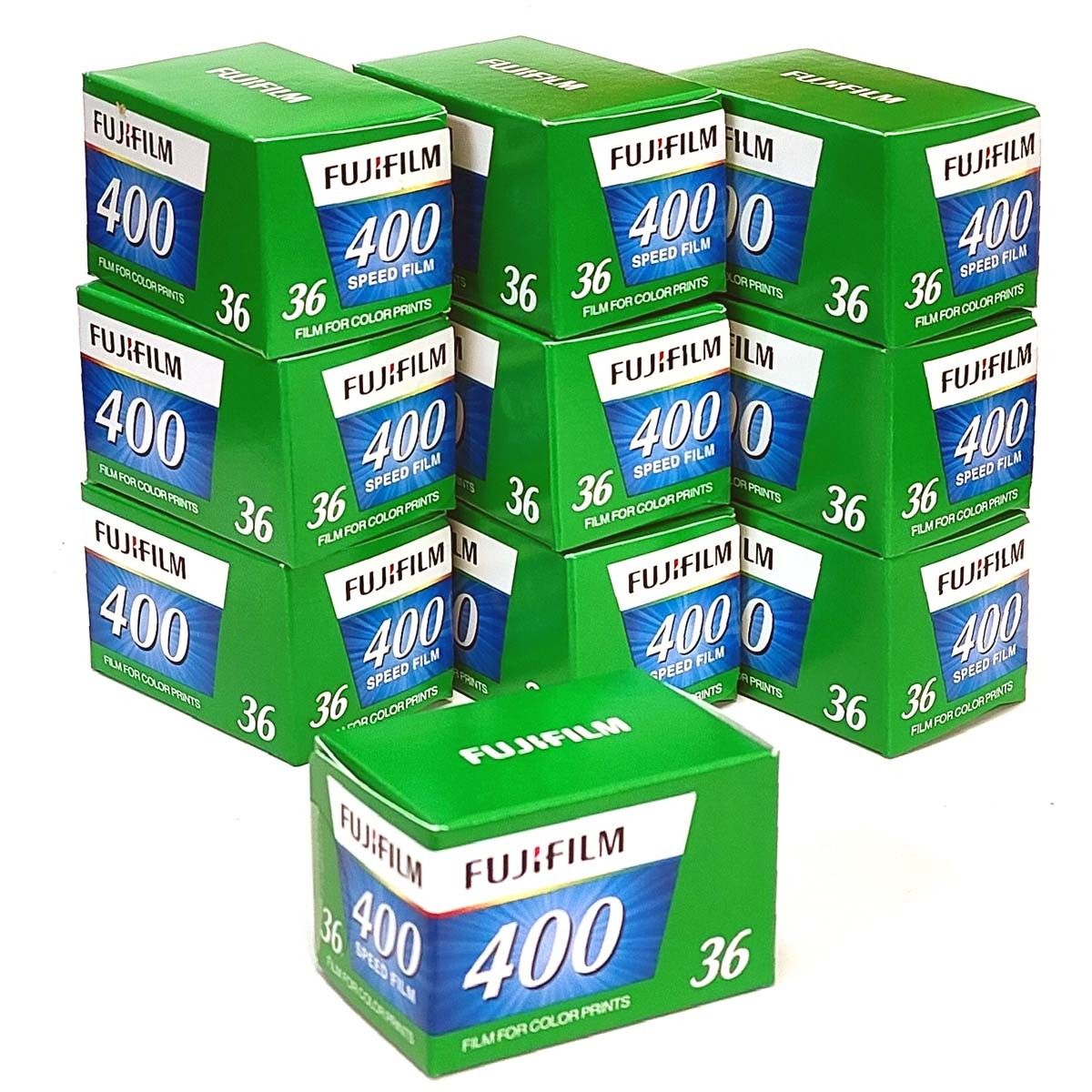 FUJIFILM 400-36枚撮【10本】感度400 カラーネガフィルム 富士フイルム SPEED FILM フジフイルム 新品