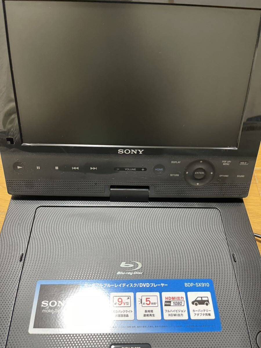 動作問題なし ソニー SONY ポータブルブルーレイプレーヤー Blu-ray／BDP-SX910_画像2