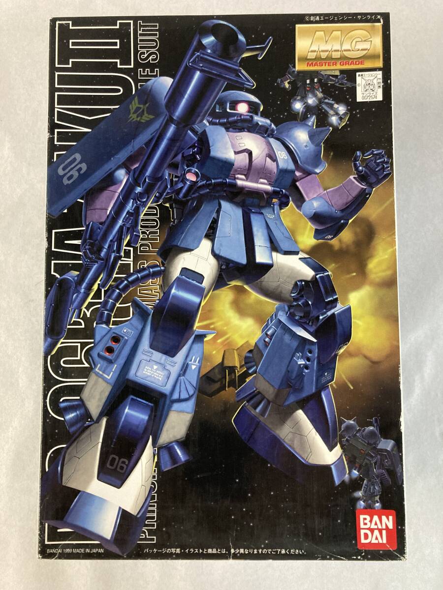 * Bandai 1/100MG MS-06-R-1A[ The kⅡ] team color variation black . three ream star unopened 