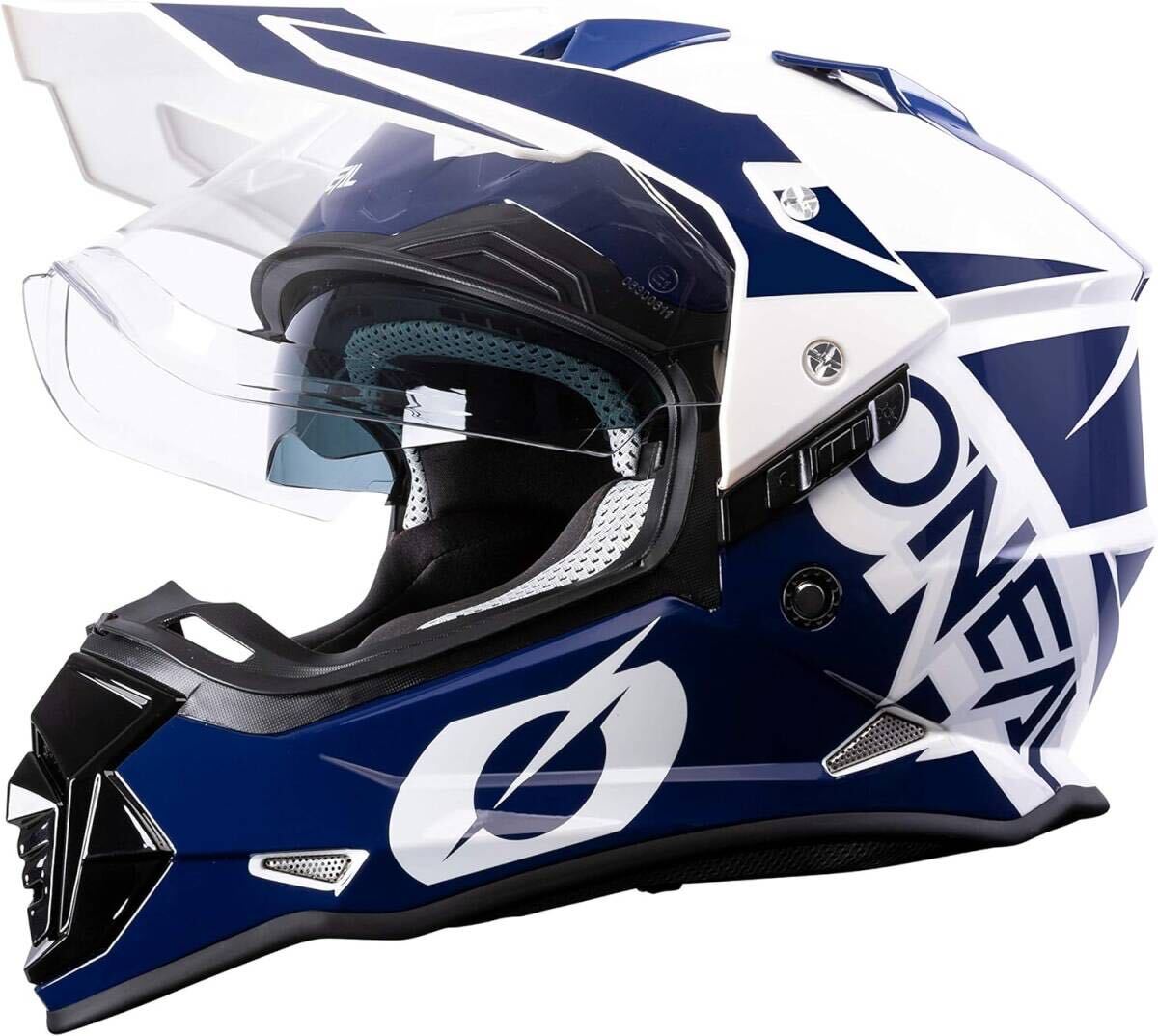 O'NEAL SIERRA Motorcycle Helmet R Blue/White XXL 63-64CM_画像1