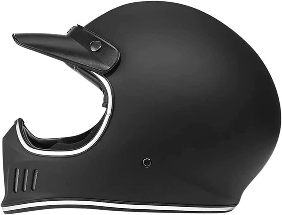 スパイクヘルメット メンズフルヘルメット マウンテンラリー レディースフルヘルメット サンバイザー UVカット Mサイズ　57-58cm_画像1