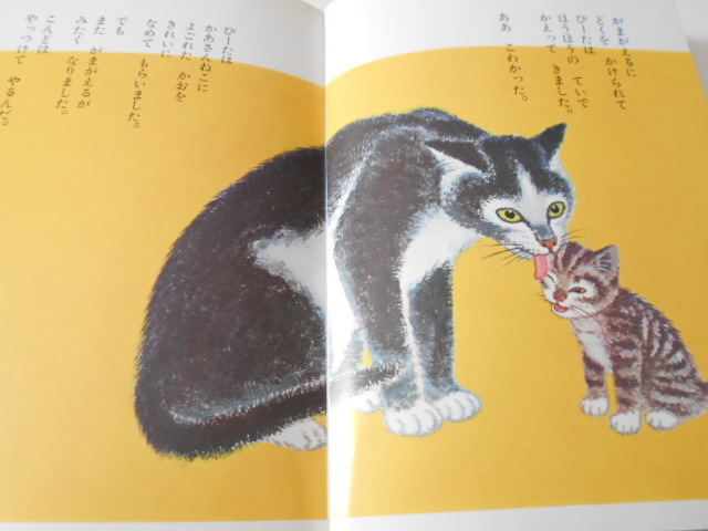 ★3歳～小学初級　『どこからきたの　こねこのぴーた』　童心社　作・与田準一　絵・安泰_画像8