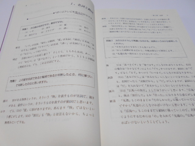 ★くろしお出版　『はじめての人の日本語文法』　野田尚史_画像2