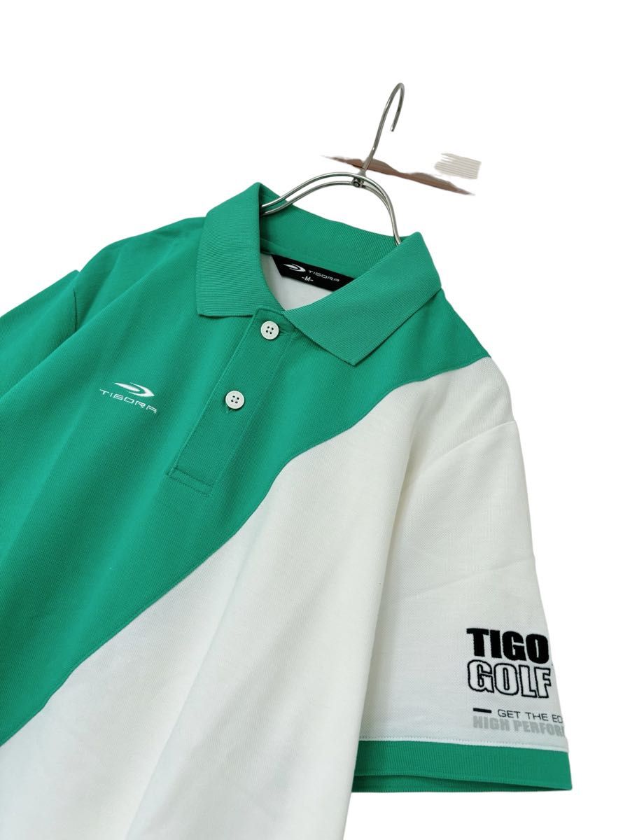 TIGORA ティゴラ　ポロシャツ　メンズM 半袖シャツ　トップス　ゴルフ