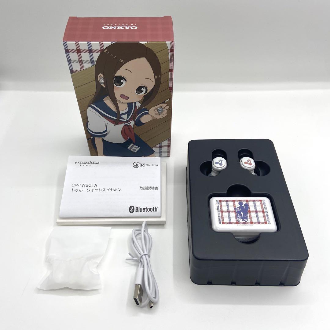 【希少限定モデル】　ONKYO オンキョー　 ワイヤレスイヤホン　からかい上手の高木さん3 CP-TWS01A Teasing Master Takagi-San _画像2