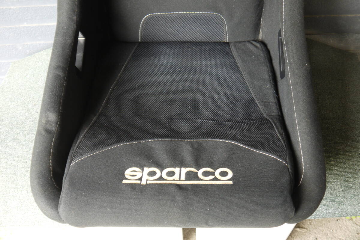 SPARCO F200（黒） フルバケットシート スパルコ正規品 中古_画像2