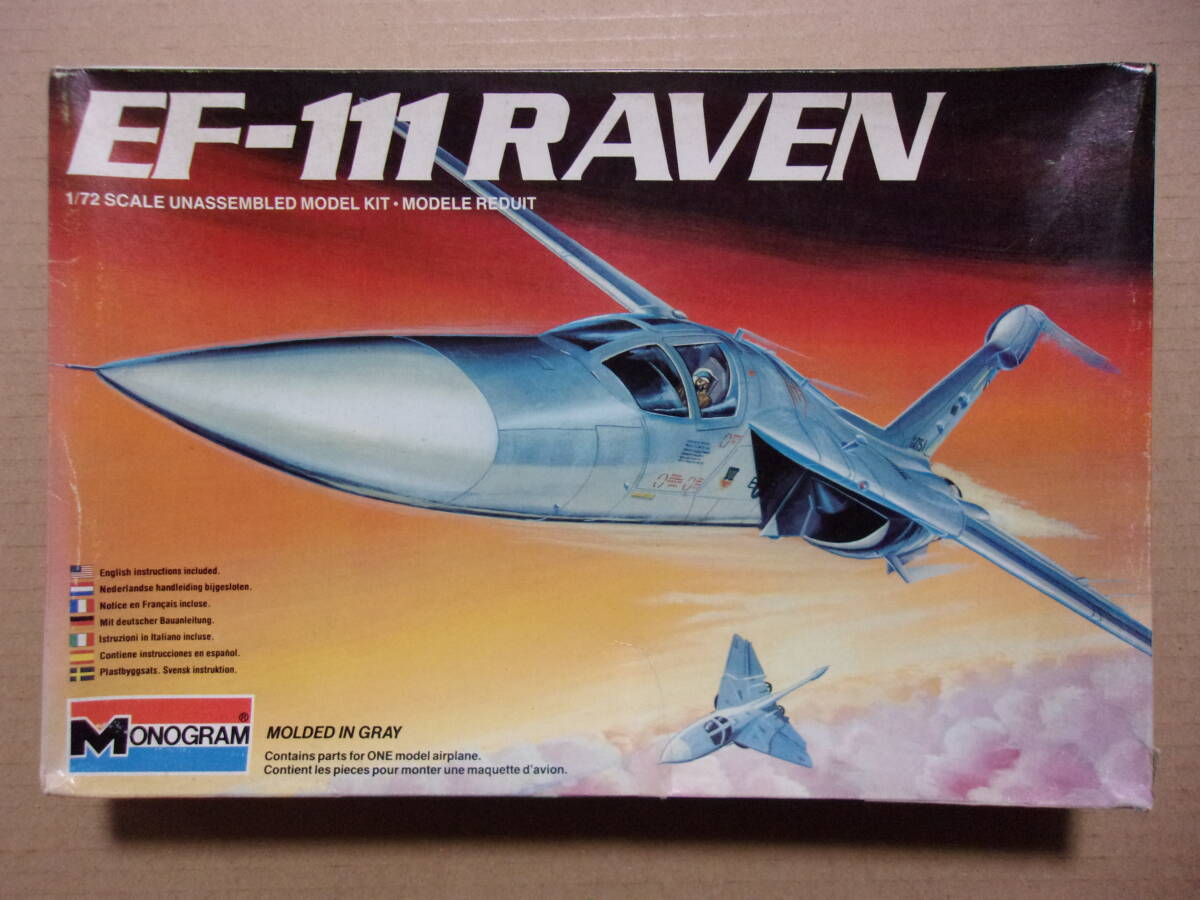 即決　ＥＦ－１１１　ＲＡＶＥＮ　レイブン　モノグラム　１/７２　☆_画像1