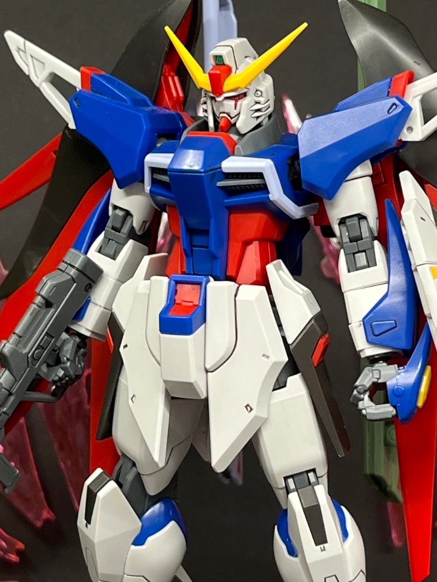 1/144 HGCE デスティニーガンダム  組立て済み スミ入れ済み 完成品 ガンプラ HG