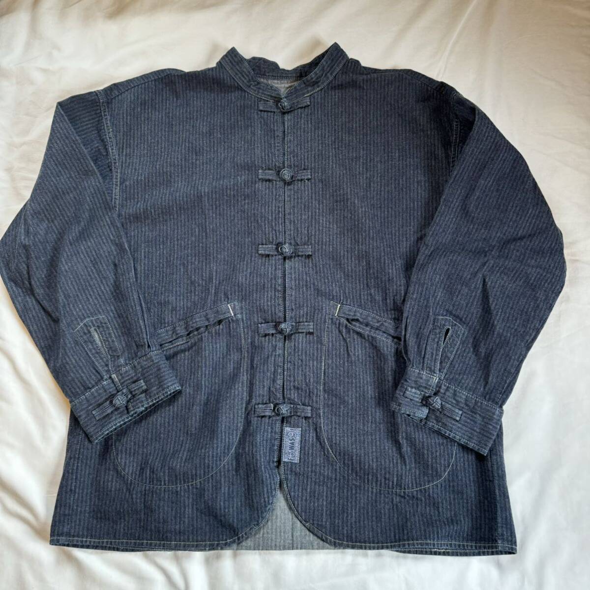 TENDERLOIN テンダーロイン DENIM HB F C SHIRT JKT L チャイナ TENDERLOIN テンダーロイン DENIM HB F C SHIRT JKT L チャイナ