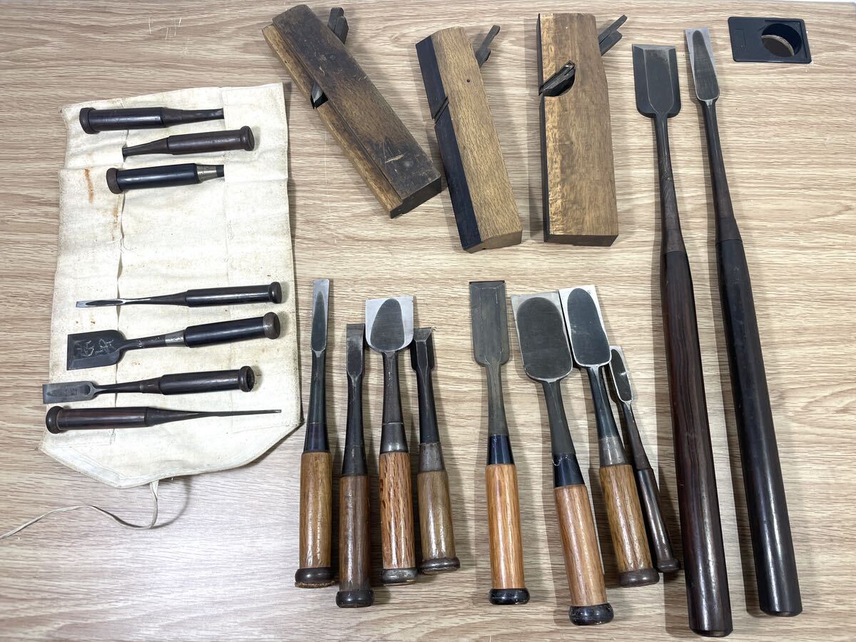 #FR2244 только 1 иен ~ плотничный инструмент суммировать старый инструмент блохи ручной инструмент DIY Zaimei . текущее состояние товар 