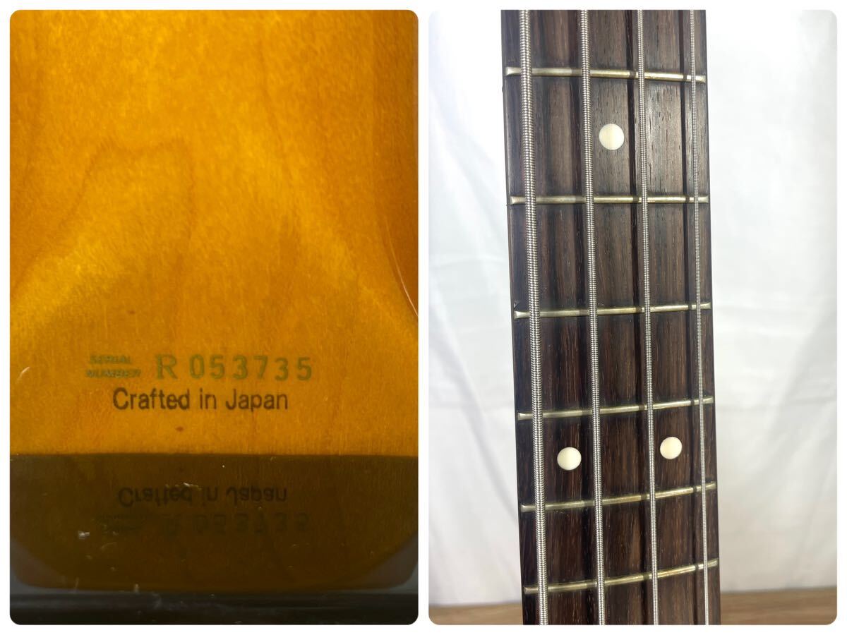 #FR2333 Fender 1 jpy ~ fender Japan JAZZ BASS TRADE MARK ELECTRIC BASS Jazz base electric bass musical instruments hard case operation goods 