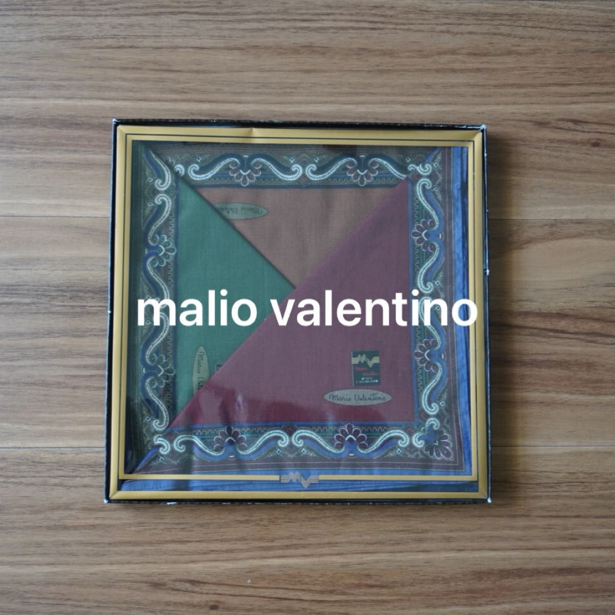 malio valentinoマリオヴァレンティノ メンズ  ハンカチ 3枚