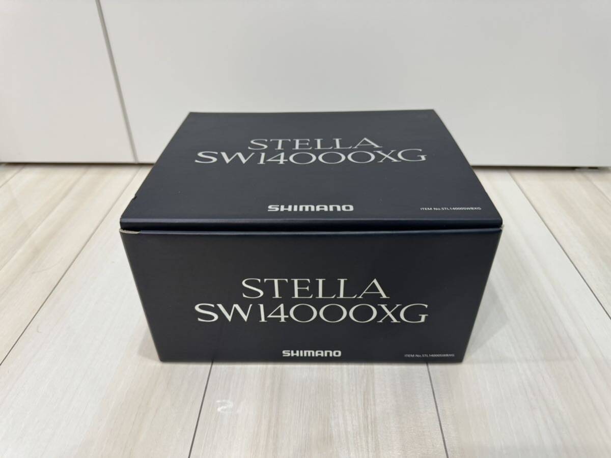 ステラSW14000XG SHIMANO キャスティング マグロ ヒラマサ キハダ 超美品 新品ラインとリーダー付きの画像2