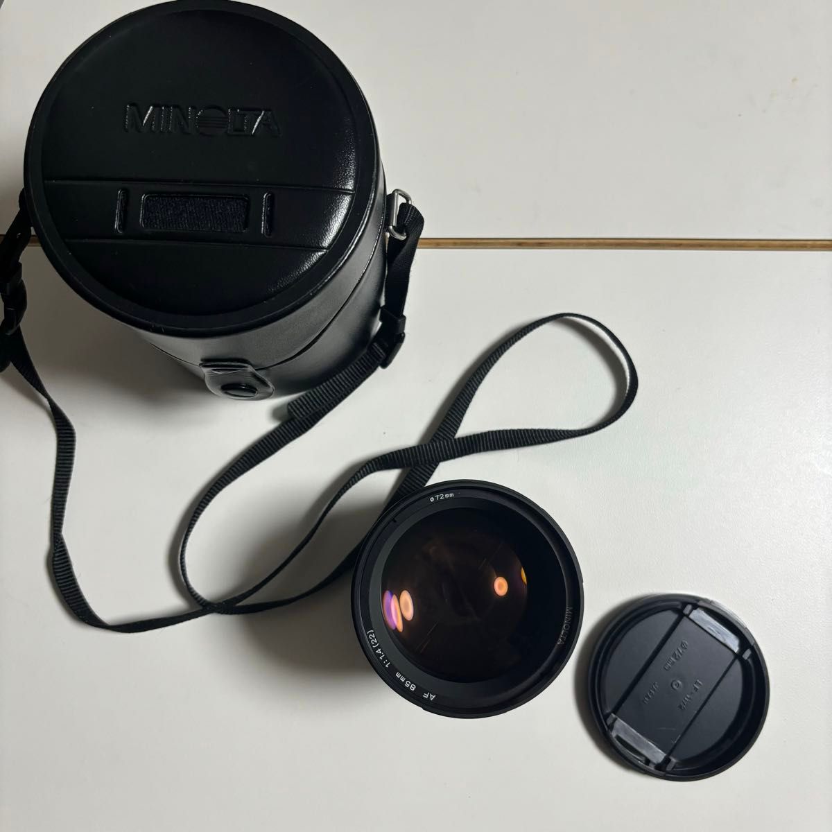 美品 MINOLTA AF 85mm F1 4 ミノルタ 大口径 単焦点 レンズ 美品 MINOLTA AF 85mm F1 4 ミノルタ 大口径 単焦点 レンズ