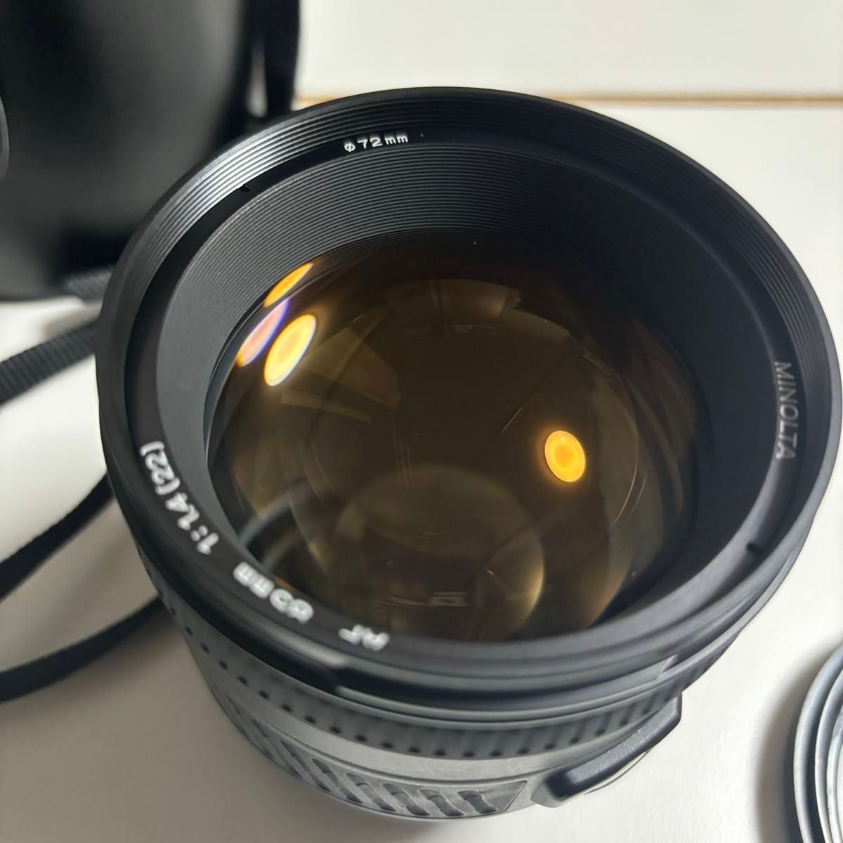 美品 MINOLTA AF 85mm F1 4 ミノルタ 大口径 単焦点 レンズ 美品 MINOLTA AF 85mm F1 4 ミノルタ 大口径 単焦点 レンズ