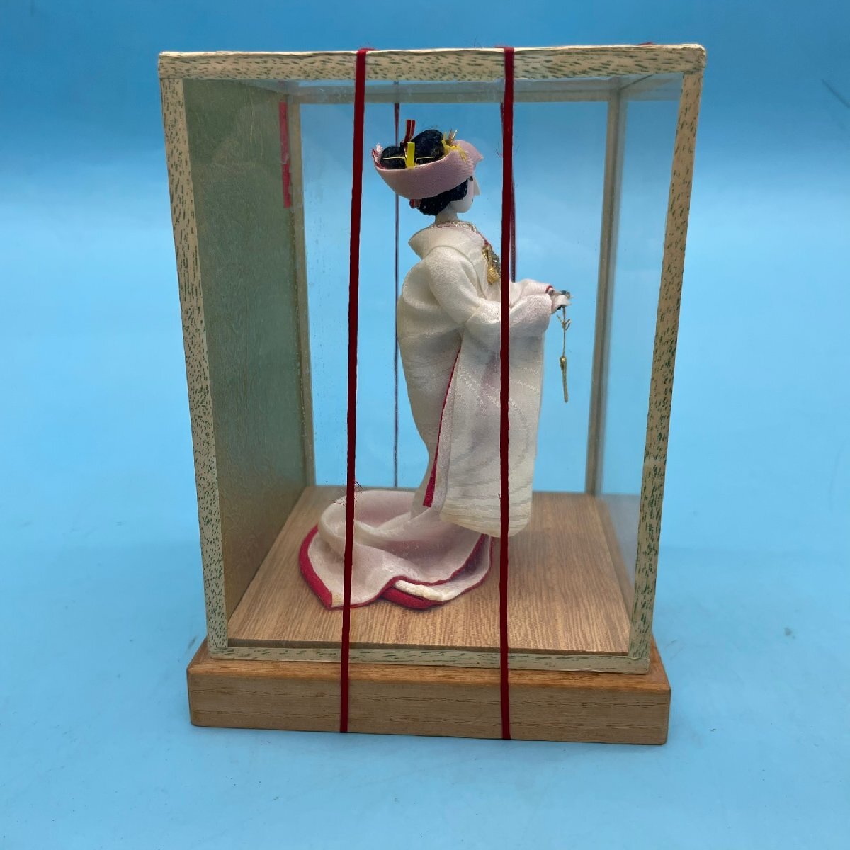 [10515O160] small Hagi doll [ bride ] in the case doll Yamaguchi prefecture Hagi city folkcraft goods special product .. doll . earth toy . earth doll Japanese doll Showa Retro 