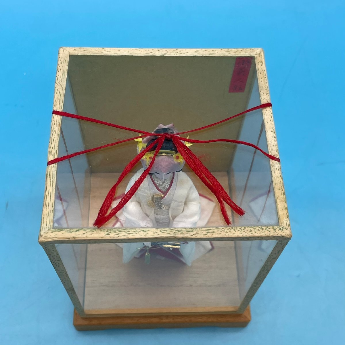 [10515O160] small Hagi doll [ bride ] in the case doll Yamaguchi prefecture Hagi city folkcraft goods special product .. doll . earth toy . earth doll Japanese doll Showa Retro 