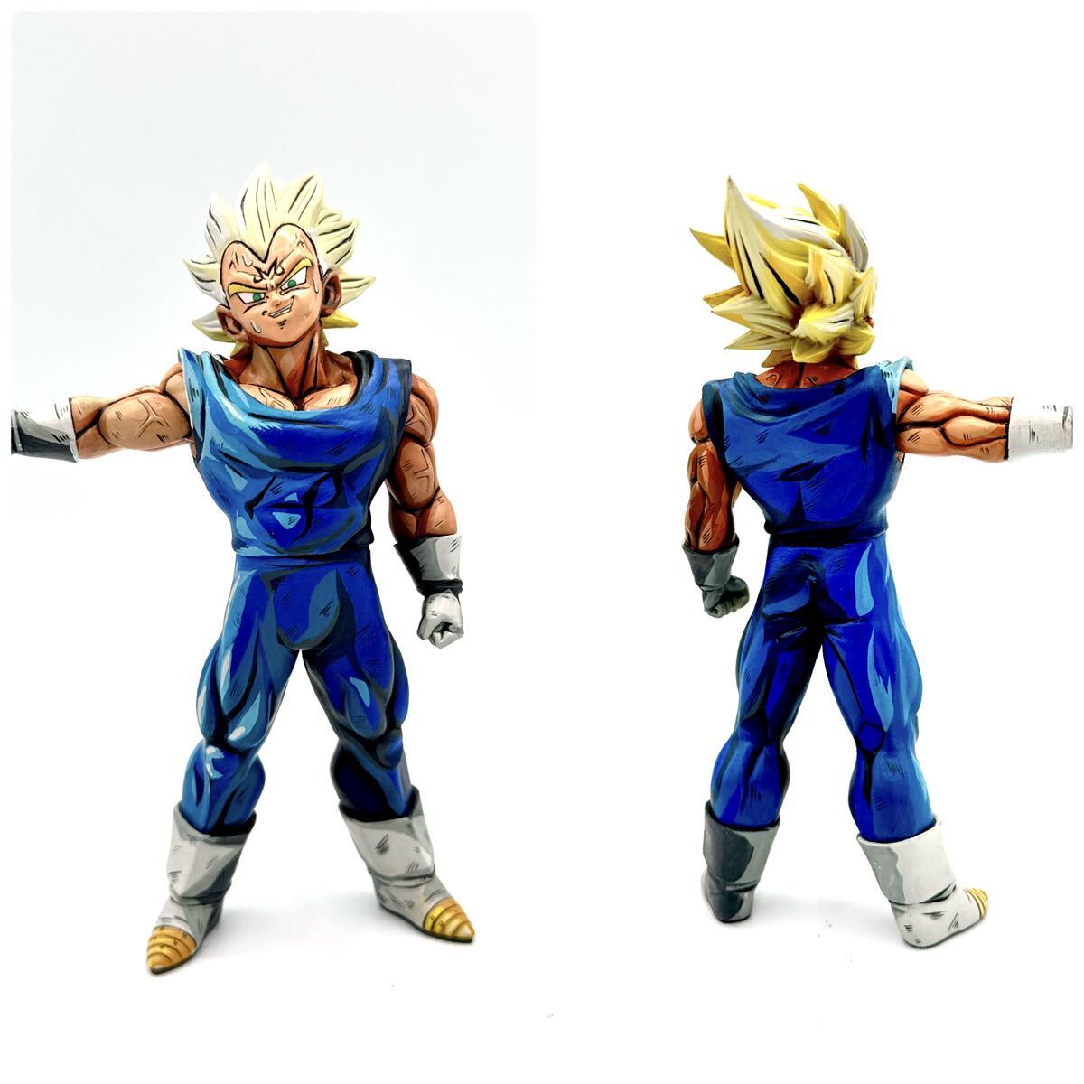 ドラゴンボール 魔人ベジータ　リペイント　クリアライズ　CREARISE フィギュア 二次元彩色 DRAGON BALL VEGETA ベジータ_画像6