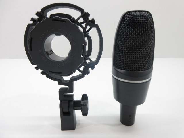n76834-ty ジャンク○AKG by HARMAN C3000 CONDENSER MICROPHONE コンデンサーマイクロフォン [091-240506]の画像5