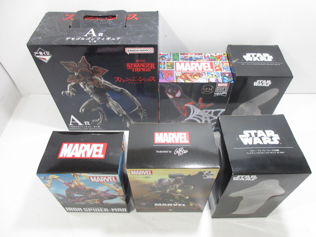 n76841-ty unopened *6 piece set most lot A.SPM premium Star Wars -stroke Ranger zinc s iron Spider-Man [057-240508]