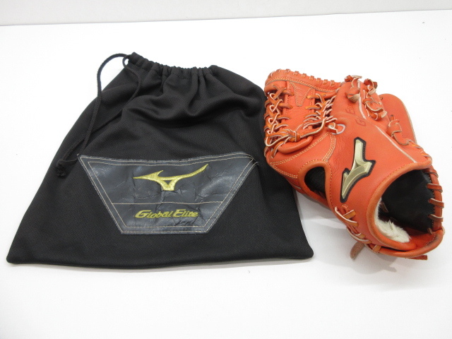 n76990-ty 中古品★MIZUNO ミズノ 軟式グローブ Global Elite [115-240514]_画像1