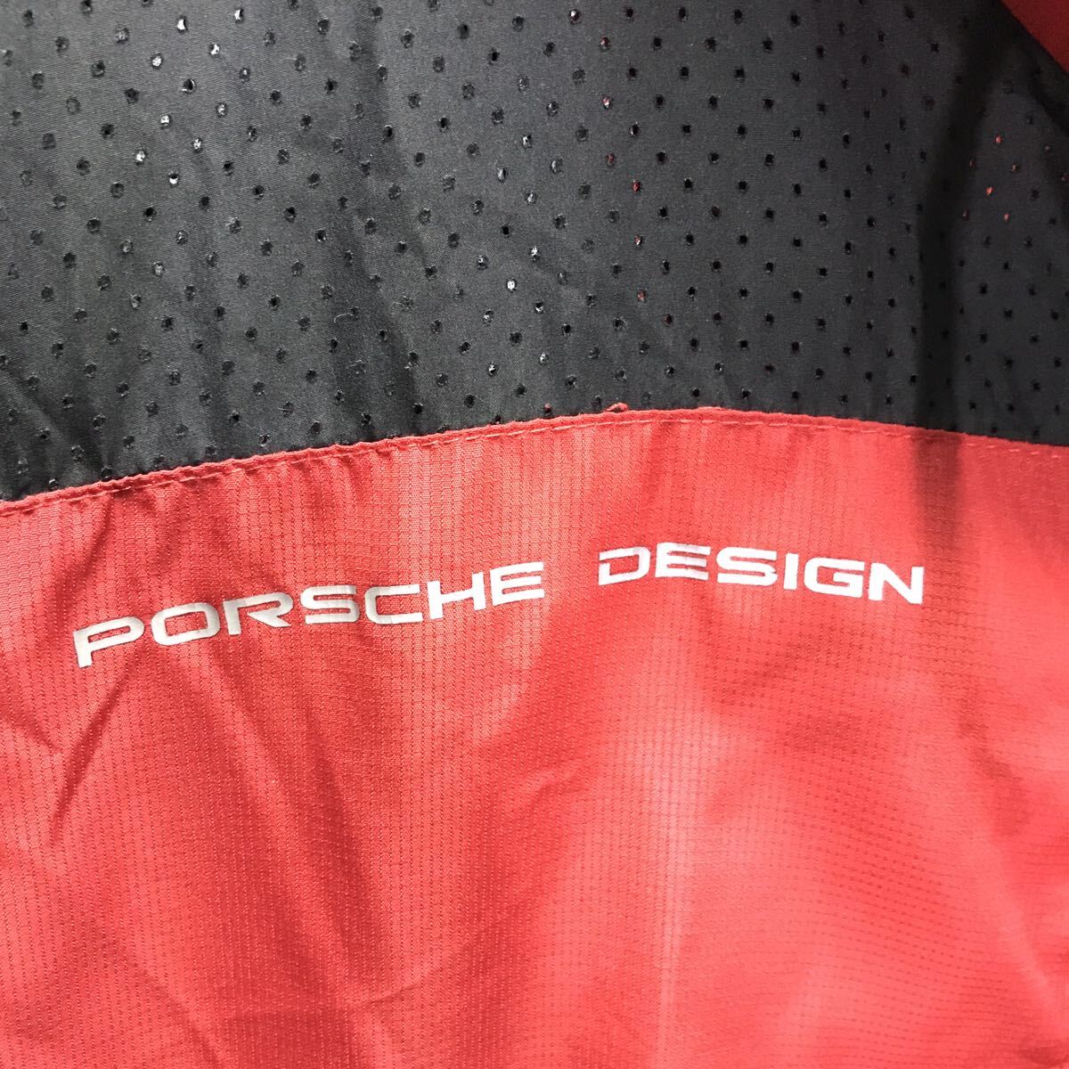 限定1着！【adidas×PORSCHE DESIGN】アディダス ポルシェデザイン ナイロンパーカー アウター ジャンパー スポーツ レッド M /Y9169ii_画像8