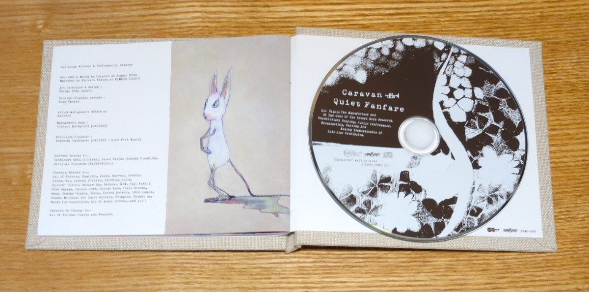 Caravan Quiet Fanfare/SOUND ON GROUND/December E.P. CD3枚セット キャラバン_画像4