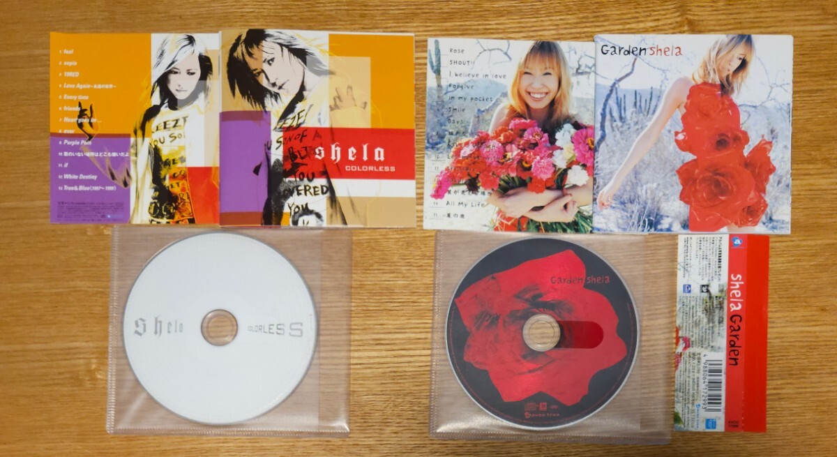 shela CD 10枚セット ソフトケース入り まとめ売り シェラ_画像2
