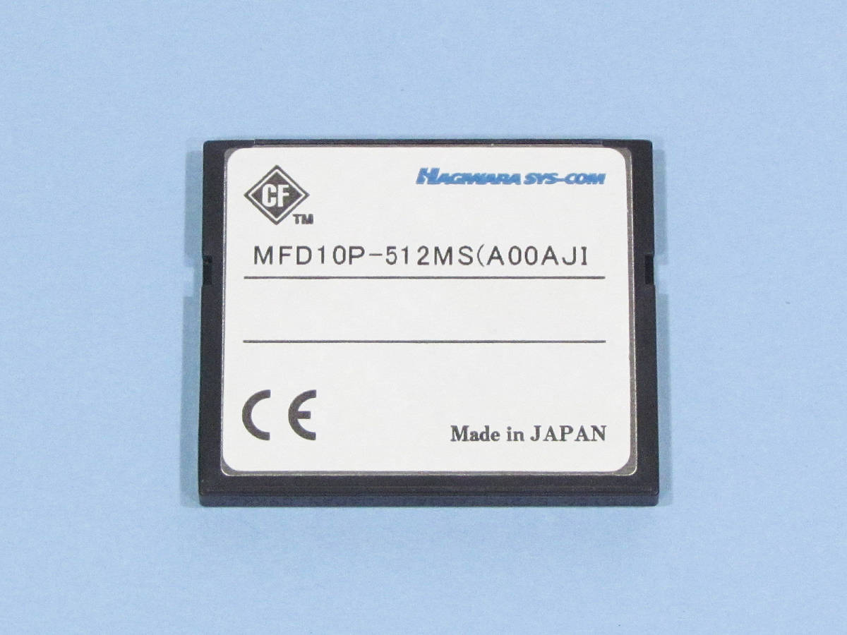 512MB／MS-DOS3.3D／確認用OS有● NEC PC-9801/PC-9821ノート 内蔵IDE-HDDパック用HDD（CFカード512MB SSD）●取付後すぐに動作確認可_画像はサンプルです