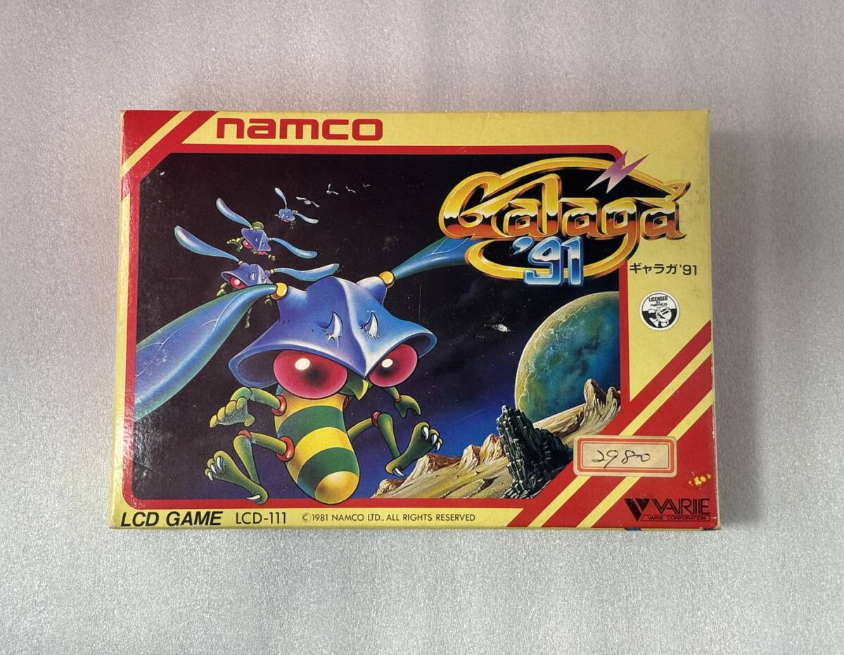  new goods unused Game & Watch guarantee ga91 Namco LCD Galaga 91 Namco