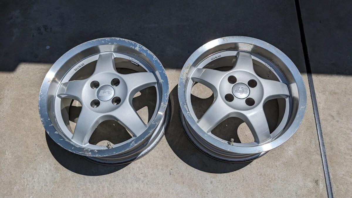 ロルベア　16×7J +32 PCD100 4H 旧車　ユーロ　当時　ロードスター　ニュルルック　シビック　アコード　JDM ラパン　アルト　エッセ　_画像3