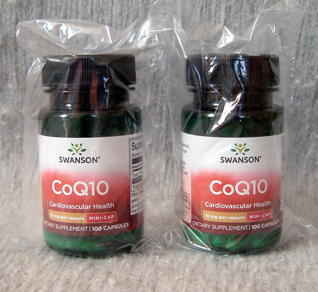 ●コエンザイムQ10 10mg 200カプセル(100粒x2個) ●COQ10 スワンソン_200粒(100粒x2瓶）お取り易いミニカプセル