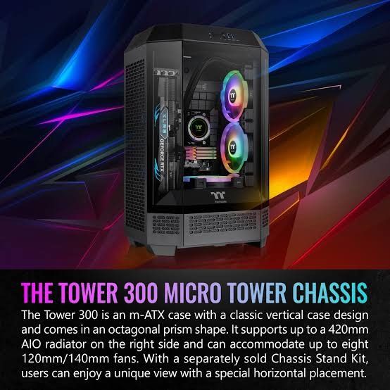 新製品!未開封!!Thermaltake(サーマルテイク)ミニタワー型PCケース The Tower 300 Snow(ホワイト)