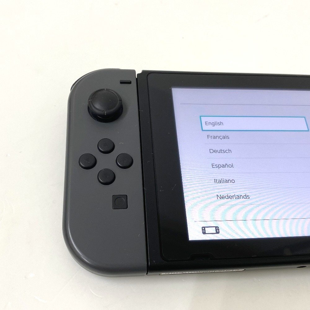 【送料無料】任天堂 Nintendo Switch ニンテンドー スイッチ バッテリー強化版 HAD-S-KAAAA グレー 中古【Ae672741】の画像2