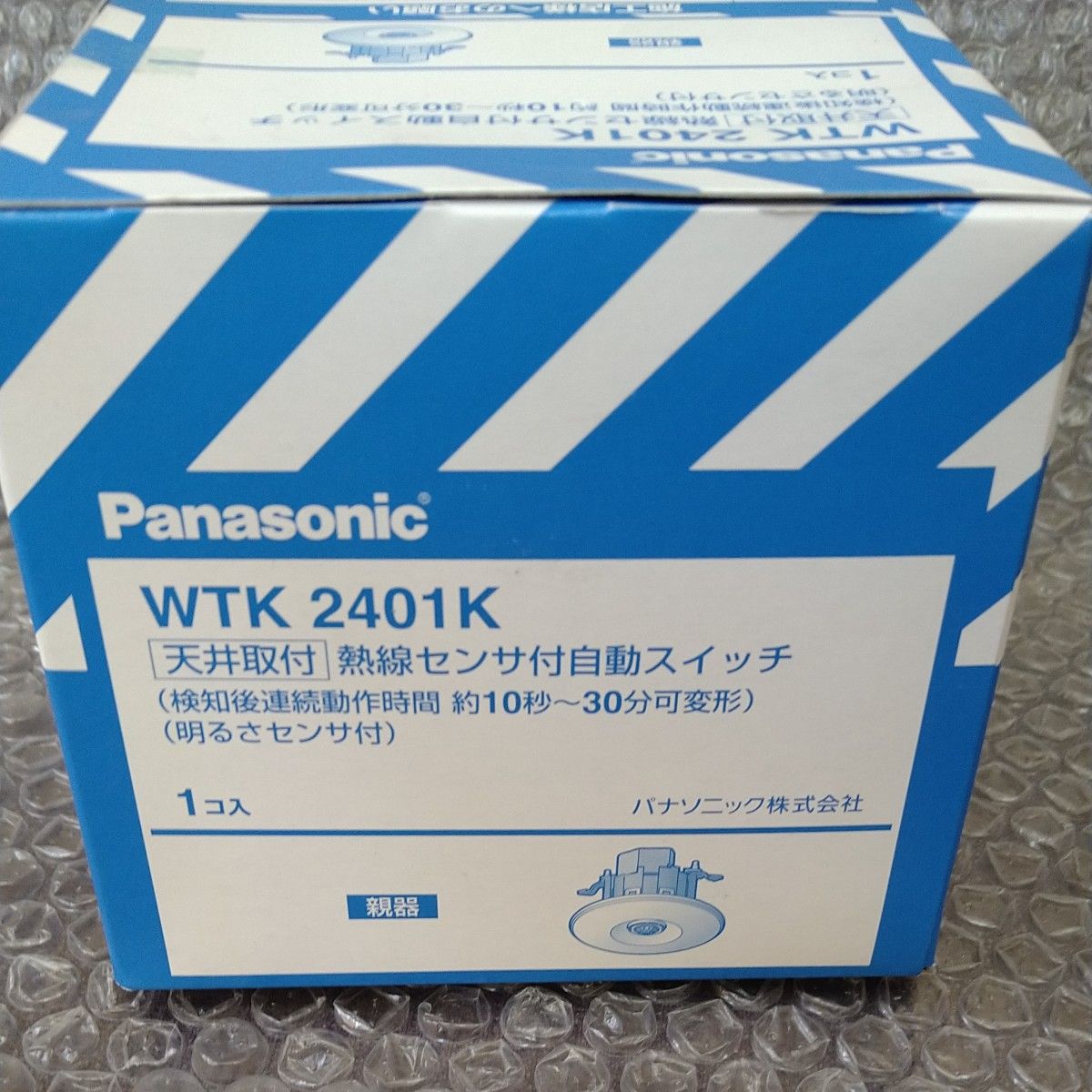 PANASONIC  熱線センサ付自動スイッチ  WTK 2401K