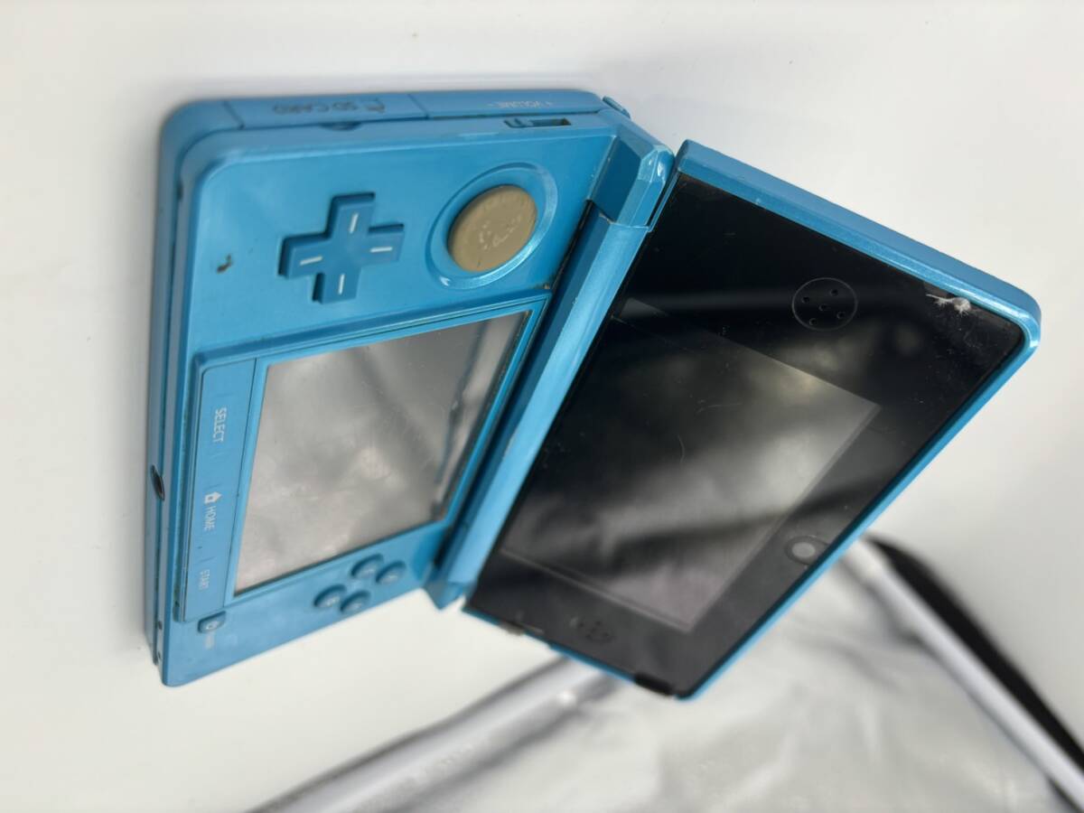  Junk Nintendo 3DS light blue blue 