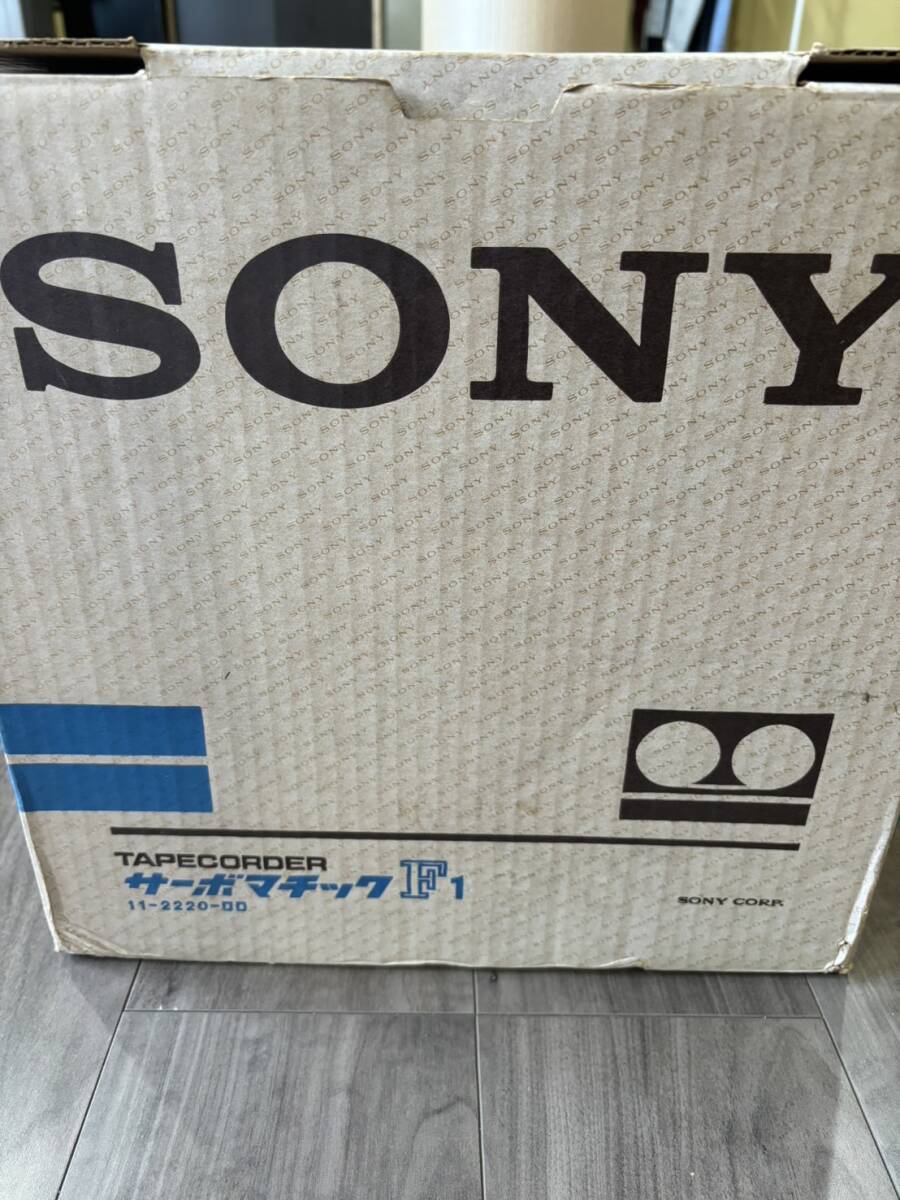 昭和レトロ 家電 SONY/ソニー テープレコーダー TC-222 現状品 通電確認済み_画像7