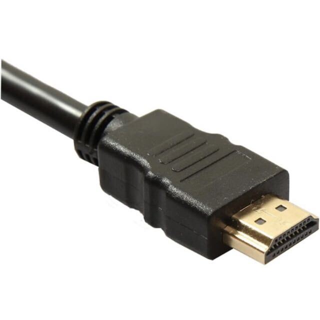 【開封のみ】ジェネリック★ 金メッキ HDMI A/M TO RCA3 変換ケーブル 1.5m 送料無料_画像5