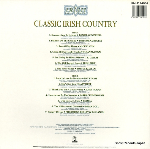V/A classic irish country KNLP14004